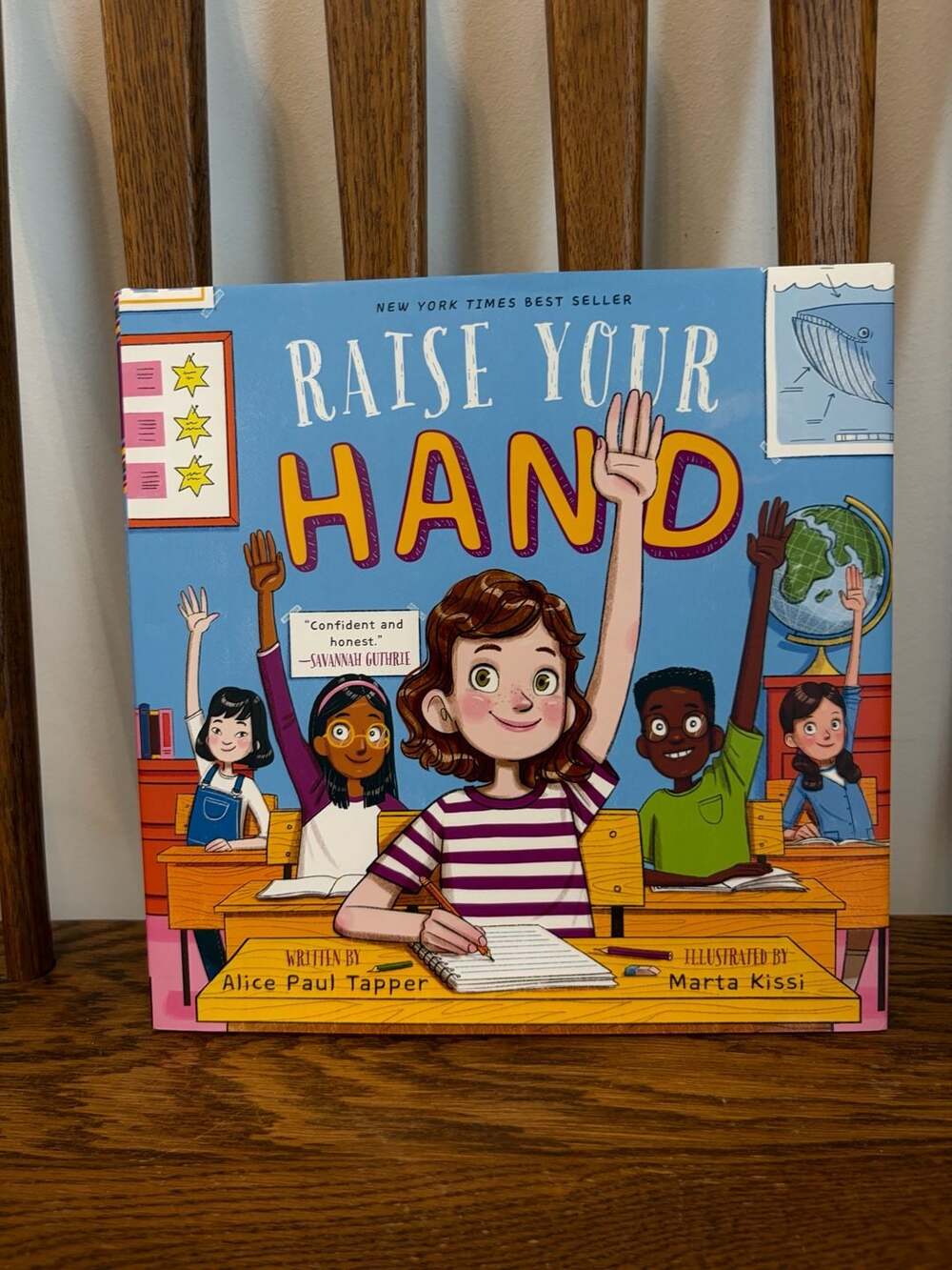 Raise Your Hand by Alice Paul Tapper Hardcover Book